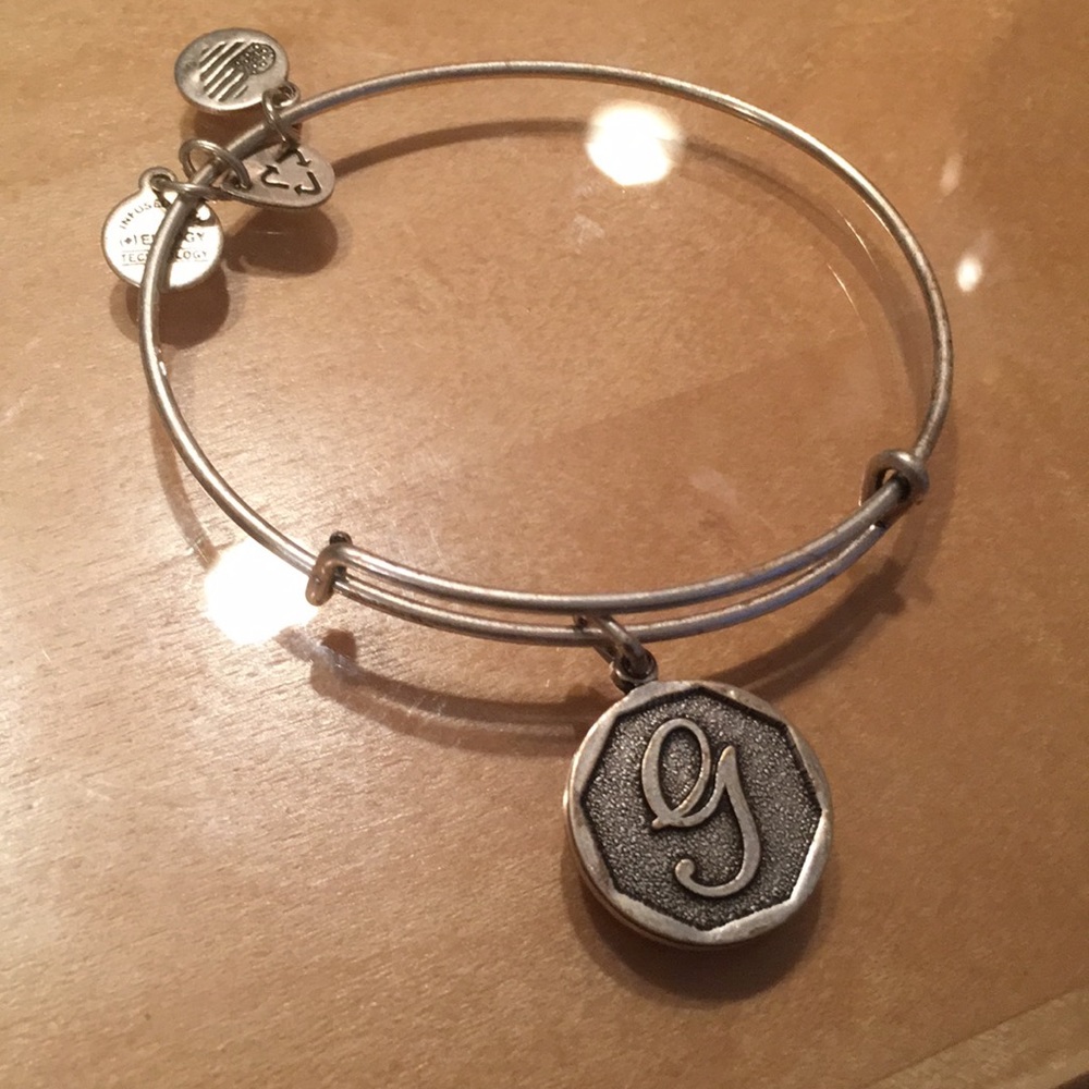 Alex and ani G bracelet